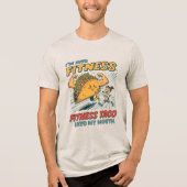 I'm Into Fitness Fit'ness Taco In My Mouth   トライブレンドＴシャツ (正面)