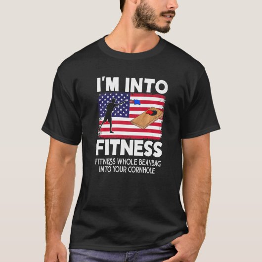 I'm Into Fitness Fitness Whole Beanbag Into your C Tシャツ (正面)