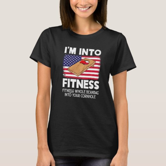 I'm Into Fitness Fitness Whole Beanbag Into your C Tシャツ (正面)