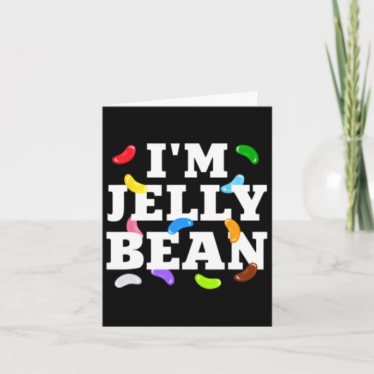 I'm Jelly Bean Halloween Candy Costume  カード (正面)