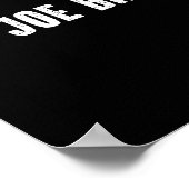 I'm Joe Biden Funny Instant Lazy Halloween Costume ポスター (角)