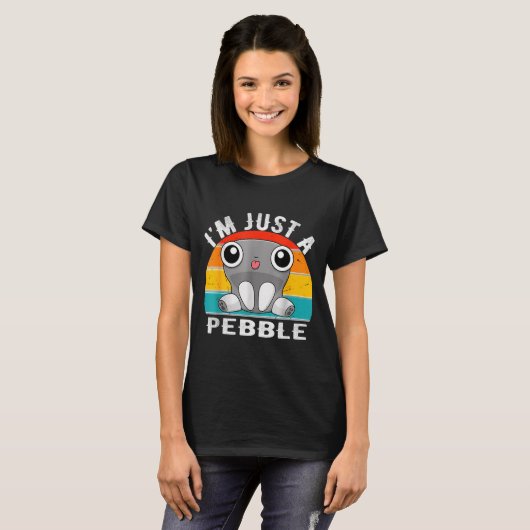 I'm Just A Pebble Kids Tシャツ (正面フル)