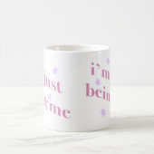 im just being me mok コーヒーマグカップ (中央)