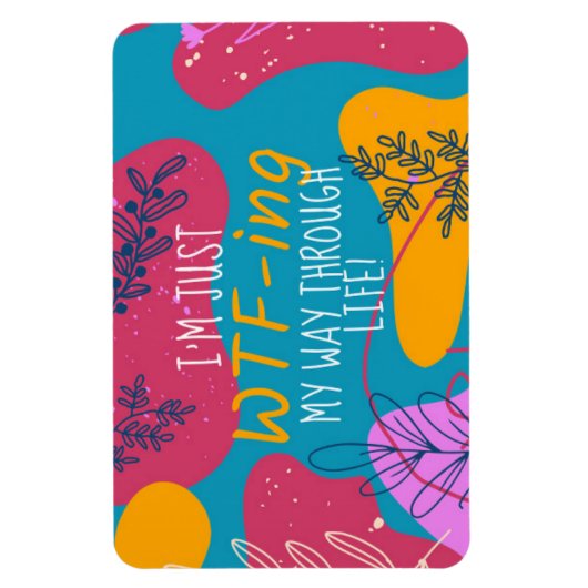 I'm Just... Flexible Photo Magnet マグネット (縦)