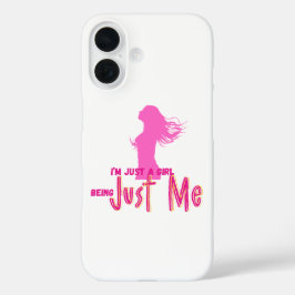 im just girl iPhone 16ケース