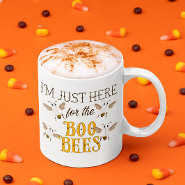 I'm Just Here for the Boo Bees Funny Halloween コーヒーマグカップ