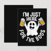  I'm Just Here For The Boos  エンクロージャーカード (正面/裏面)