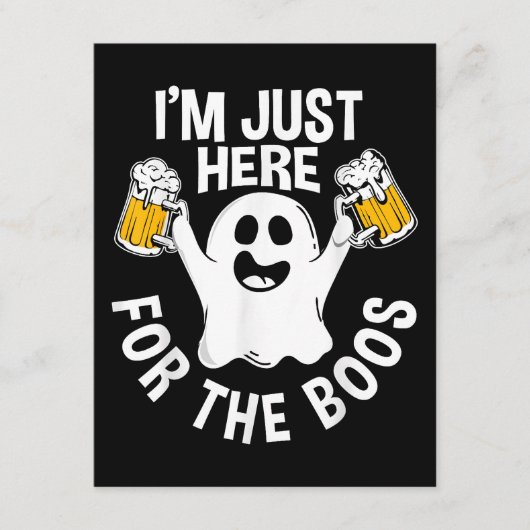  I'm Just Here For The Boos  エンクロージャーカード (正面)