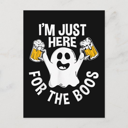 I'm Just Here For The Boos シーズンポストカード (正面)