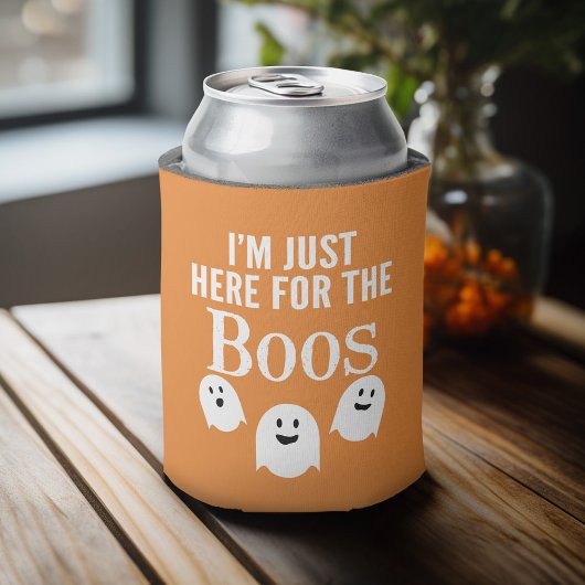 I'm Just Here for the Boos – 面白いハロウィーンパーティー 缶クーラー