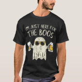  Im Just Here For The Boos Gift Halloween Ghost  Tシャツ (正面)