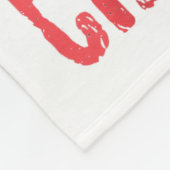 I'm Just Here For The Chocolate Funny Raccoon Vale フリースブランケット (角)