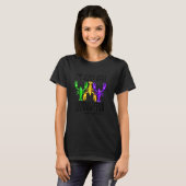 I'm Just Here For The Crawfish Louisiana Mardi Gra Tシャツ (正面フル)