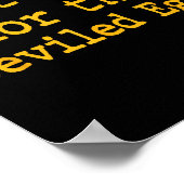 I'm Just Here For The Deviled Eggs Thanksgiving Fu ポスター (角)