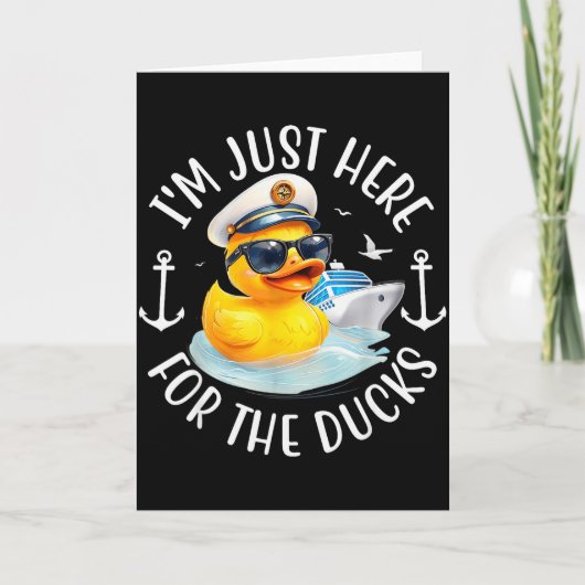 I'm Just Here For The Duck, Duck Cruise, Funny Vac カード (正面)