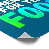 I'm Just Here For The Food Funny Foodie Humor Snac ポスター (角)