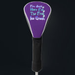 I'm Just Here For The Free Ice Cream, Funny   ゴルフヘッドカバー<br><div class="desc">This hilarious quote design is perfect for ice cream lovers and anyone with a sweet tooth! Featuring the humorous saying "I'm Just Here For The Free Ice Cream, " this funny quote is sure to get a laugh and make a statement wherever you go. Whether you're out and about on...</div>
