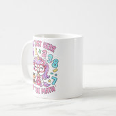 Im Just Here For The Maths Cute Mug コーヒーマグカップ (正面左)