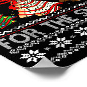 I'm Just Here For The Snack Christmas Cakes Debbie ポスター (角)