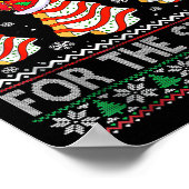 I'm Just Here For The Snack Christmas Cakes Debbie ポスター (角)
