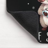 I'm Just Here For The Snacks Christmas Raccoon  マウスパッド (コーナー)