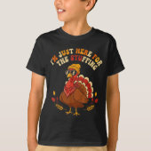 I'm Just Here For The Stuffing Thanksgiving Love Tシャツ (正面)