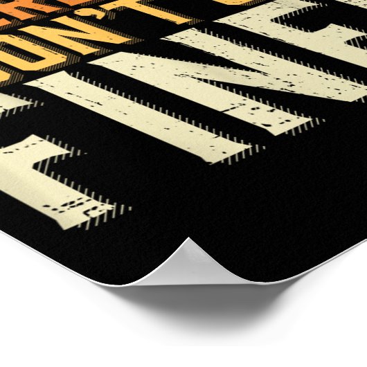 I'm Just Here So I Don't Get Fined  ポスター (角)