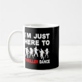 I'm Just Here To Thriller Dance Zombie Funny Hallo コーヒーマグカップ (左)