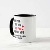 I'm Keeping You Personalized Valentine's Day Mug マグカップ (正面左)