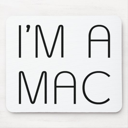 im mac マウスパッド (正面)