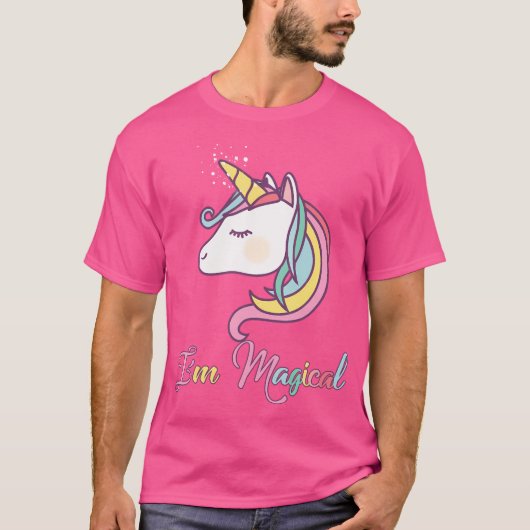 I'M Magical Rainbow Unicorn Tシャツ (正面)