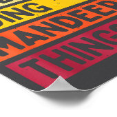 I'm Mandeep Doing Mandeep Things Funny D Quote  ポスター (角)