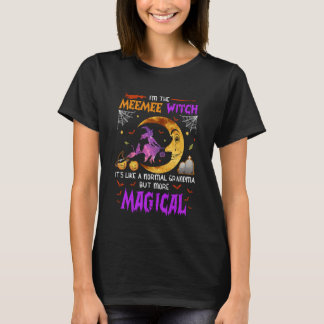 I'm Meemee Witch Cute Grandma Magical Halloween Tシャツ