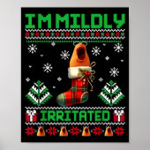 I'm Mildly Irritated Marcus The Worm Christmas Fun ポスター (正面)