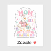 Im Mom And Nurse Cute goose Mothers day gift シール (シート)