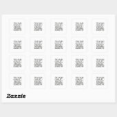 Im Mom And Nurse Minimalist Nurse Mom Gift  スクエアシール (シート)