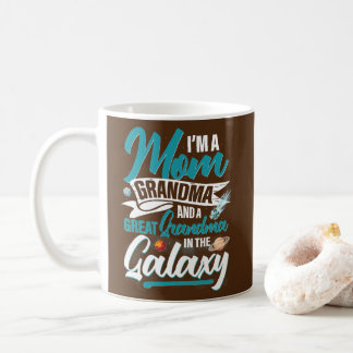 I'm Mom Grandma and Cute Great Grandma Funny コーヒーマグカップ