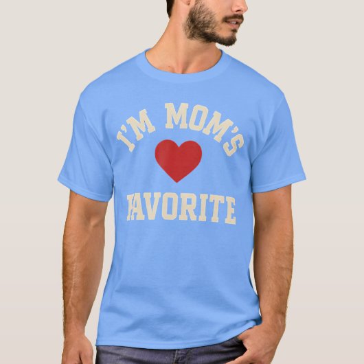 Im Moms Favorite Funny Mom Mothers Day retro Tシャツ (正面)