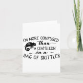 I'm More Confused Than A Chameleon In Bag Of Skitt カード (正面)