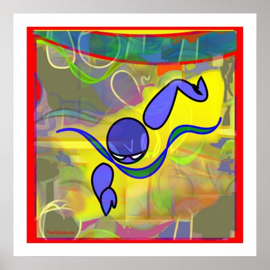 IM Morn Free 13x13 ポスター (正面)