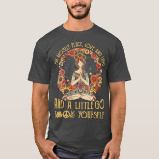 Im Most Peace Love And Light Little Go F (2) Tシャツ