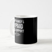 Im My Familys Unaccessed Tech Support おもしろい Softwa コーヒーマグカップ (正面左)