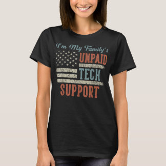 Im My Familys Unaccessed Tech Support おもしろい Techni Tシャツ