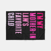 I'm My Mother In Law's Favorite Child Daughter In  フリースブランケット (正面(横))