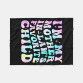 I'm My Mother In Law's Favorite Child Daughter In  フリースブランケット (正面(横))