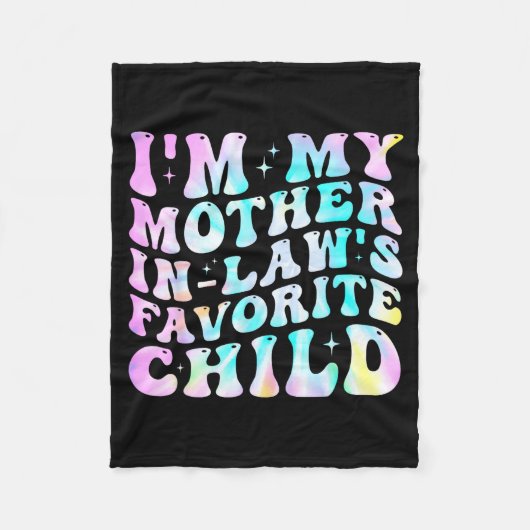 I'm My Mother In Law's Favorite Child Daughter In  フリースブランケット (正面)