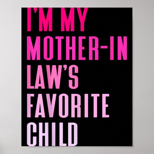 I'm My Mother In Law's Favorite Child Daughter In ポスター (正面)