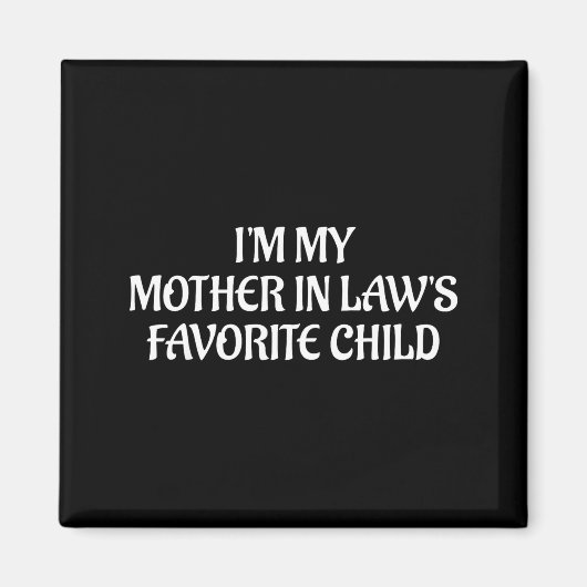 I'm My Mother In Law's Favorite Child Family Sarca マグネット (正面)