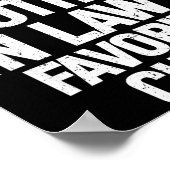 I'm My Mother In Law's Favorite Child Funny Christ ポスター (角)