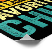 I'm My Mother In Laws Favorite Child Funny Family ポスター (角)